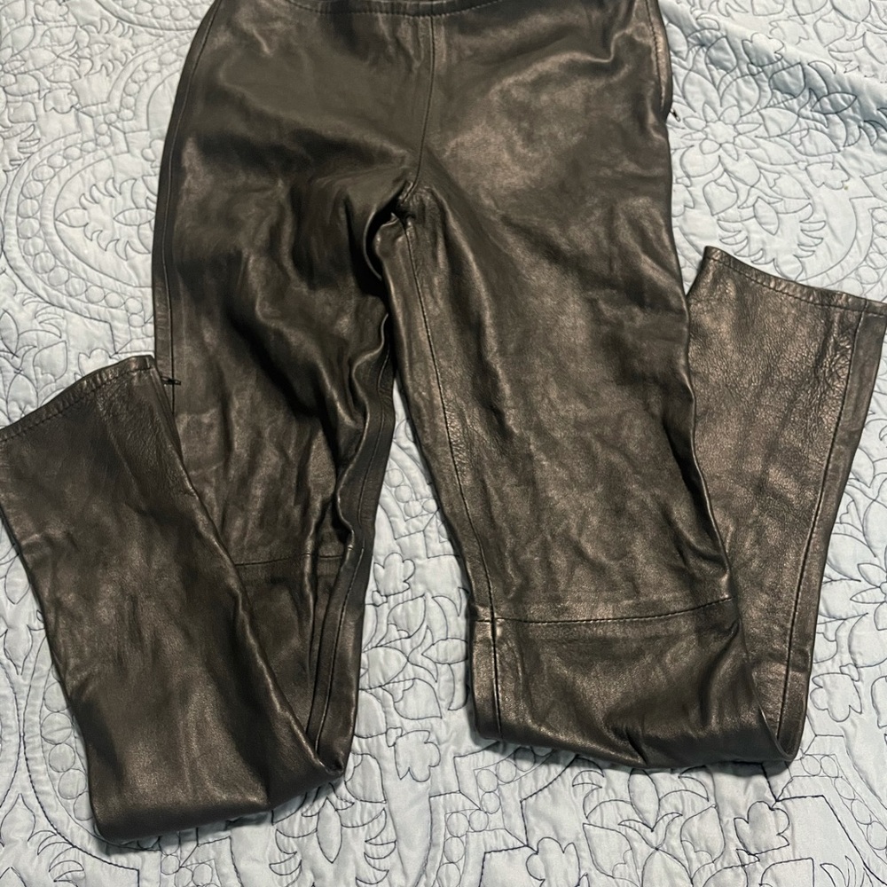 Leather pants by Vera Pelle made in Italy - Picture 2 of 4